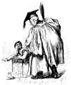 "Assisted Education.", caroon from Punch (1892).