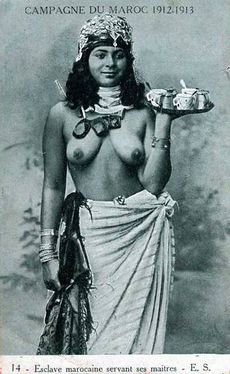 Aqua-Photo L.V.S. Moroccan slave serving her master