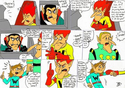 Bedtime spanking comic by Barbossasdaughter (2009), part 1