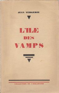 Title page of L'Île des vamps (1938).