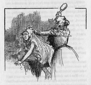 Illustration from Les Mystères de la Maison de la Verveine (1901)