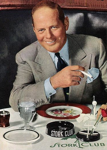 Sherman Billingsley at Stork Club 1951