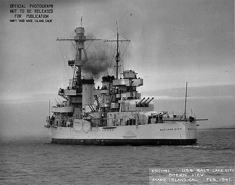 USS Salt Lake City CA-25