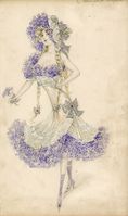 "bouquet de [?] M. Rouge 1910"